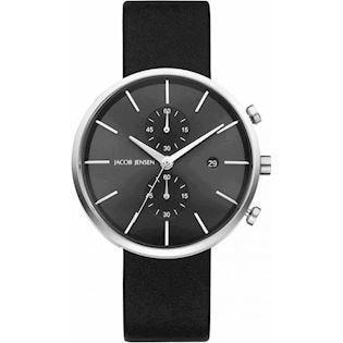 Linear mat rustfri stål Seiko quartz med chrono Herre ur fra Jacob Jensen, JJ620